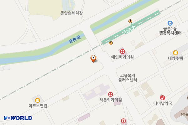 코레일 금촌역 위치 지도 — 경기도 파주시 새꽃로 193