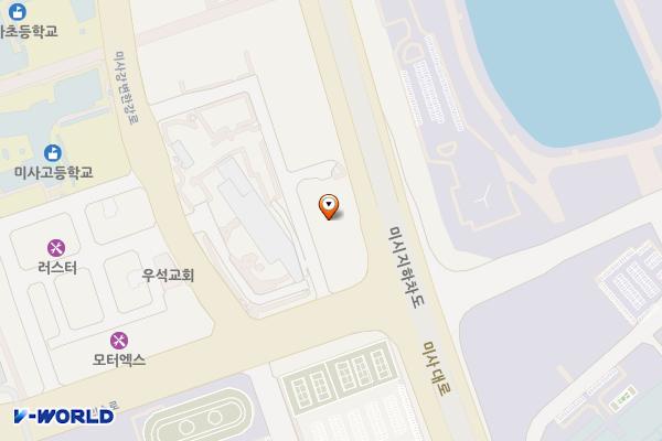 하남농협 아리수지점 위치 지도 — 경기도 하남시 미사대로 380