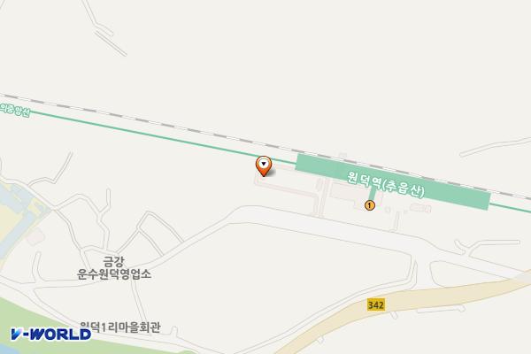 코레일 원덕역 위치 지도 — 경기도 양평군 양평읍 원덕흑천길 138