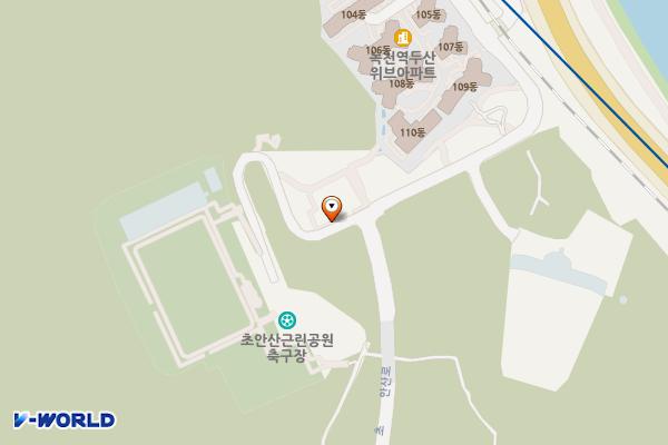 초안산스포츠타운 위치 지도 — 서울특별시 노원구 월계동 산63-7