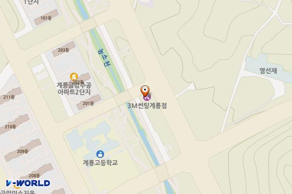 기아 대룡대리점 위치 지도 — 충청남도 계룡시 계룡대로 251