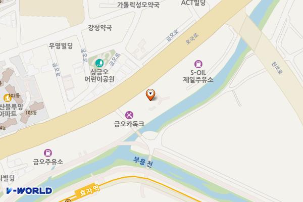 맥도날드 의정부금오DT점 위치 지도 — 경기도 의정부시 호국로 1604