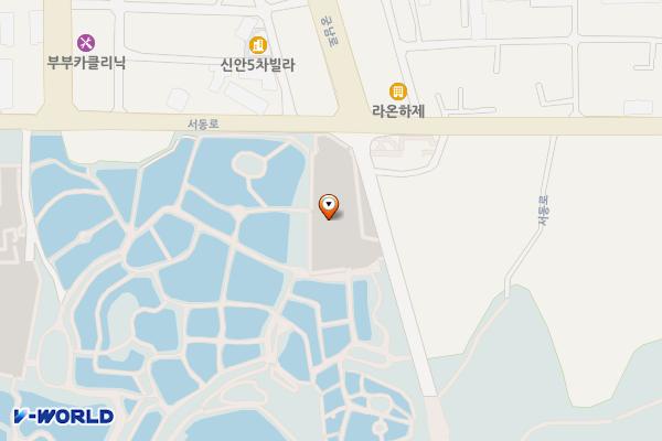 부여 궁남지 동문주차장 위치 지도 — 충청남도 부여군 부여읍 동남리 152-1