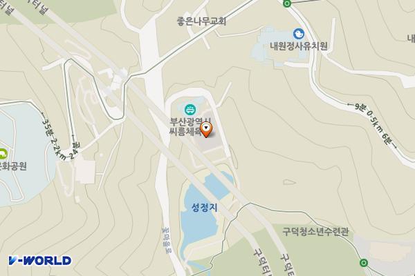 꽃마을공영주차장 위치 지도 — 부산광역시 서구 꽃마을로156번길 12