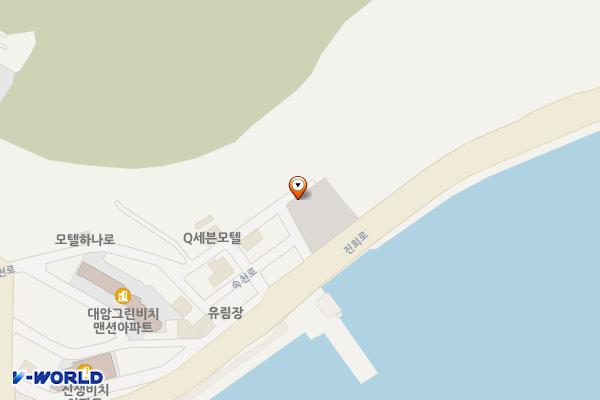 속천해안로공영주차장 위치 지도 — 경상남도 창원시 진해구 속천로 8-18