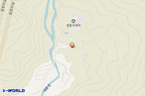 대장동계곡 자연발생유원지 위치 지도 — 경상남도 창원시 진해구 대장동 177-1