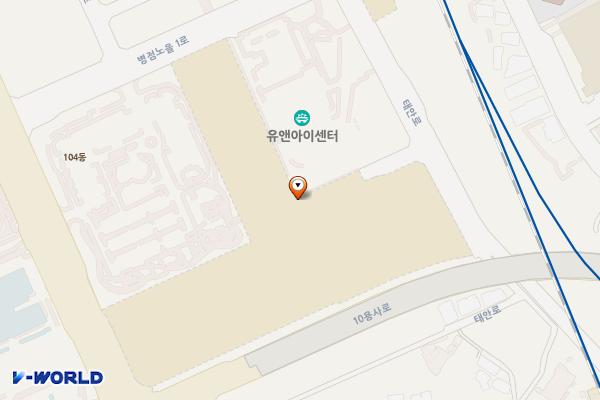 화성병점근린공원 주차장 위치 지도 — 경기도 화성시 병점동 900