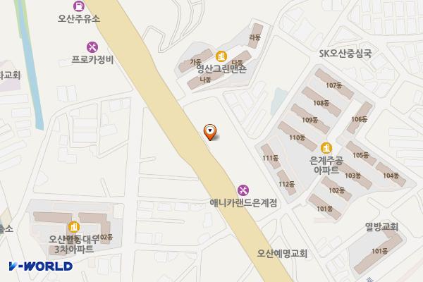 유니클로 오산은계점 위치 지도 — 경기도 오산시 경기대로 410