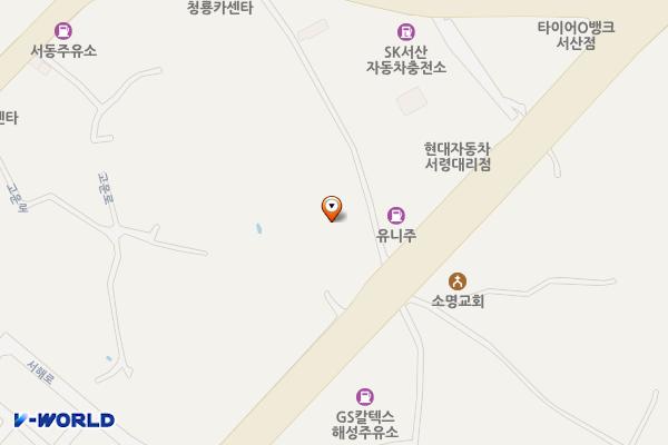 유니클로 서산점 위치 지도 — 충청남도 서산시 잠동1길 5
