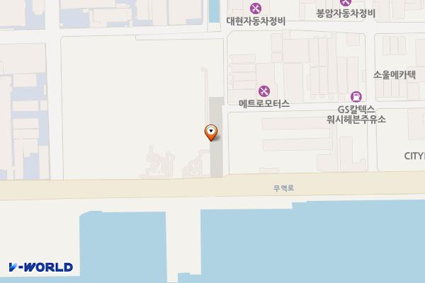 봉암공단 공영주차장 D 위치 지도 — 경상남도 창원시 마산회원구 봉암동 659