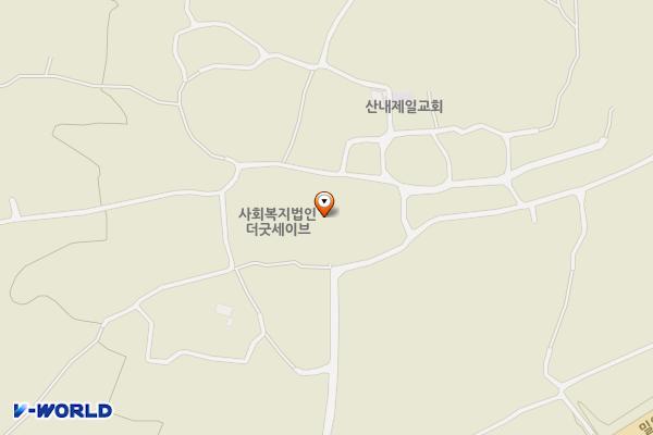 더굿세이브 위치 지도 — 경상남도 밀양시 산내면 산내야촌길 41-1