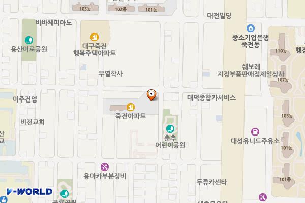 달서아이꿈센터 위치 지도 — 대구광역시 달서구 와룡로51길 25