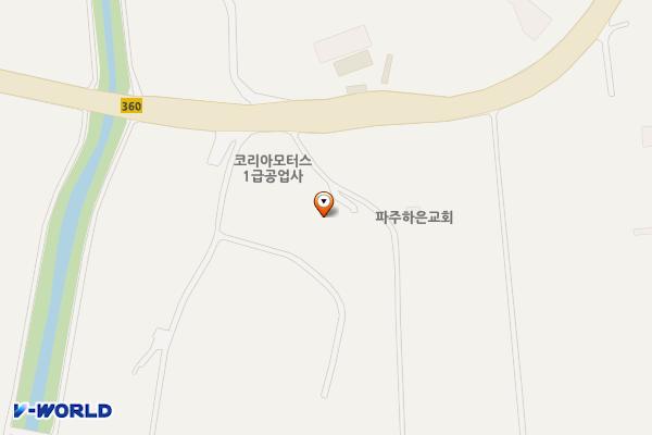행복드림사회적협동조합 위치 지도 — 경기도 파주시 금물다리길 271