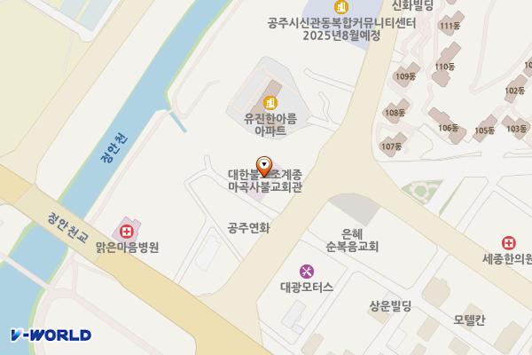 공주시니어클럽 위치 지도 — 충청남도 공주시 전막1길 15-6