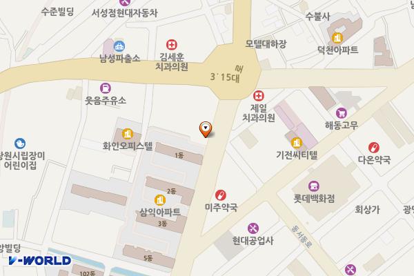 마산합포노인종합복지관 위치 지도 — 경남 창원시 경상남도 창원시 마산합포구 동서남1길 5