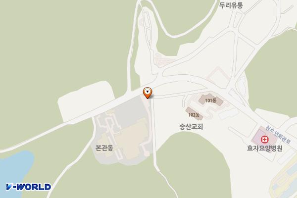 군산청소년수련관 위치 지도 — 전북특별자치도 군산시 청소년회관로 75