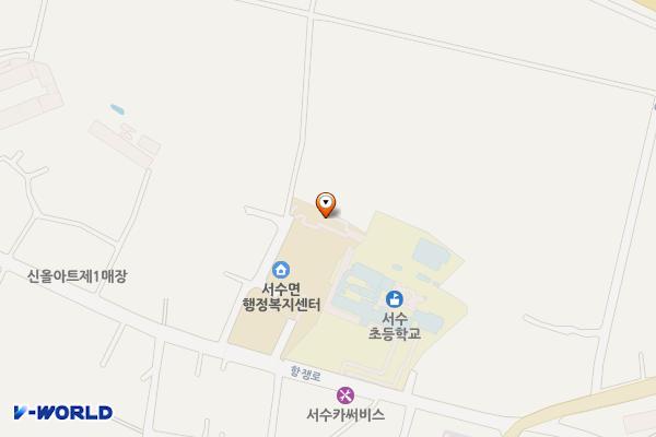 서수면행정복지센터 위치 지도 — 전북특별자치도 군산시 서수면 서수리 771-1