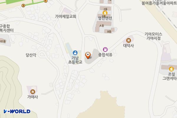 가남주거지전용주차장 위치 지도 — 부산광역시 부산진구 가야동 8-6