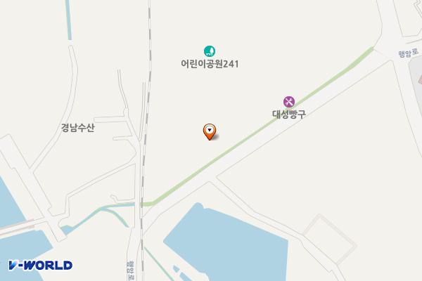 의료법인 동양의료재단 위치 지도 — 경상남도 창원시 진해구 행암로 76