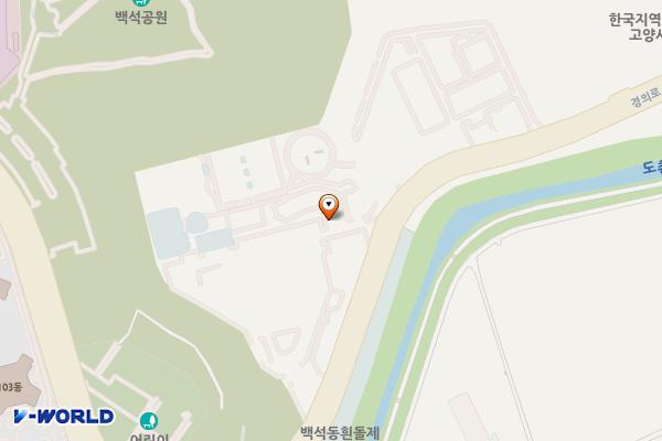 고양환경에너지시설 위치 지도 — 경기도 고양시 일산동구 백석동 1234