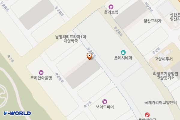 장항 제4공영주차장 위치 지도 — 경기도 고양시 일산동구 장항동 758