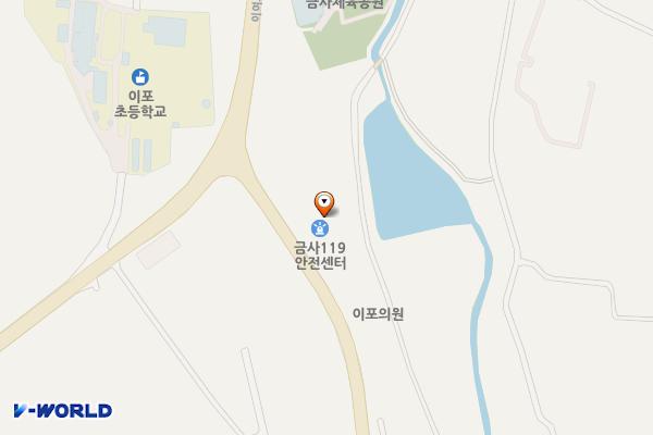 금사119안전센터 위치 지도 — 경기도 여주시 금사면 이포리 303-3 금사119 안전센터