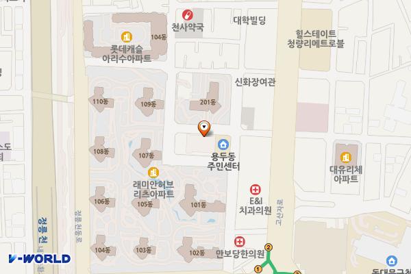 광석교회 위치 지도 — 서울특별시 동대문구 왕산로26길 49