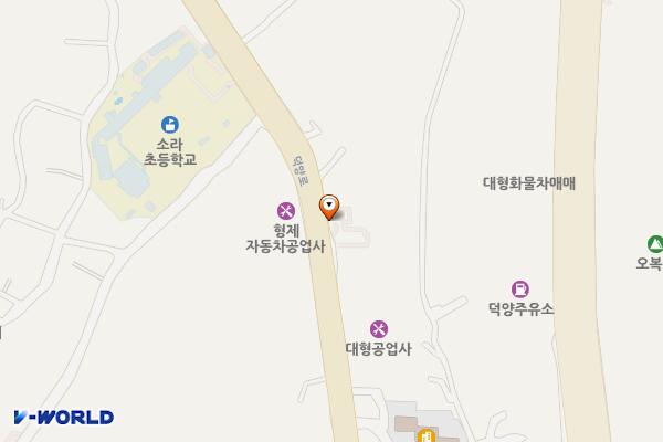 소라종합사회복지관 위치 지도 — 전남광주통합특별시 여수시 소라면 덕양로 414