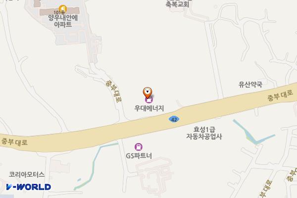 행운을 주는 주유소 위치 지도 — 경기 이천시 호법면 중부대로 915