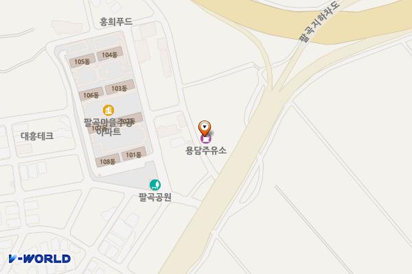 용담주유소 위치 지도 — 경기 안산시 상록구 해안로 1363(팔곡일동)