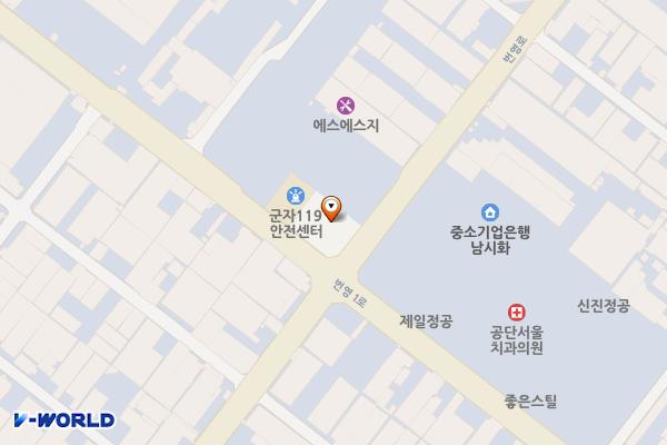 SK에너지㈜ 시화공단 위치 지도 — 경기 안산시 단원구 번영로？109