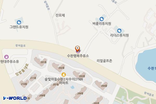 수완행복 위치 지도 — 전남광주통합특별시 광산구 수완동 768-8