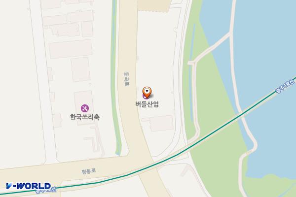 ㈜버들산업 위치 지도 — 전남광주통합특별시 광산구 동곡로 510 (월전동)