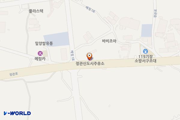 정관신도시주유소 위치 지도 — 부산 기장군 정관면 정관로 901
