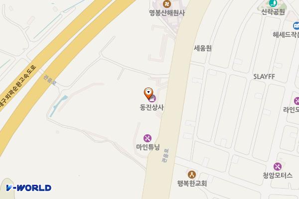 칠곡IC주유소 위치 지도 — 대구 북구 관음동 1230-2