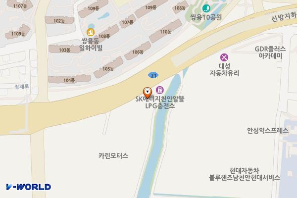 문화유산한옥알뜰충전소 위치 지도 — 충남 천안시 동남구 충무로 26