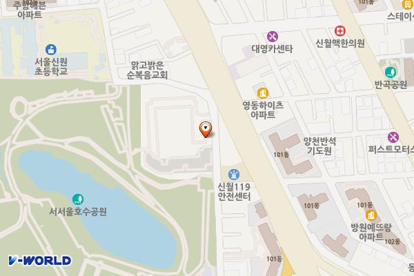 서서울공영주차장 위치 지도 — 서울 양천구 신월동 268-95