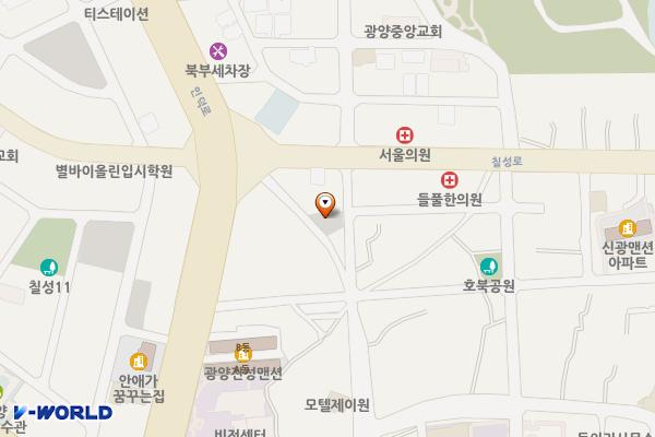 칠성리 186-13 위치 지도 — 전남광주통합특별시 광양시 광양읍 칠성리 186-13