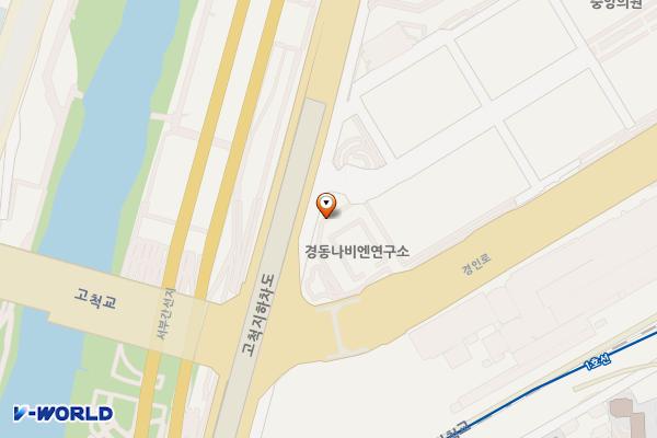 구로중앙유통단지(경동나비엔) 위치 지도 — 서울특별시 구로구 경인로53길 15