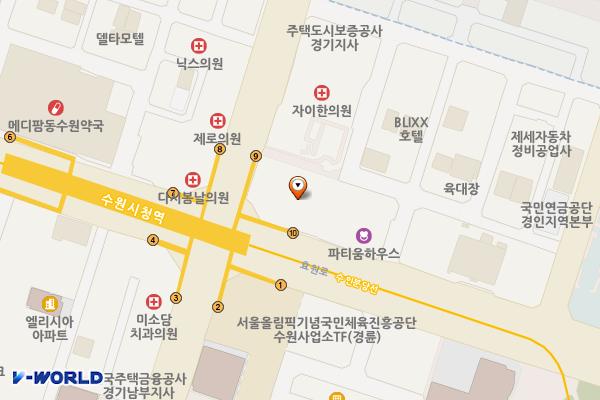 농협은행 경기본부 위치 지도 — 경기도 수원시 팔달구 효원로 279