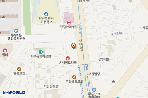 농협은행 부평금융센터 위치 지도 — 인천광역시 부평구 부평대로 23