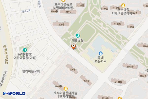새물근린공원 위치 지도 — 경기도 용인시 기흥구 동백평촌로 63