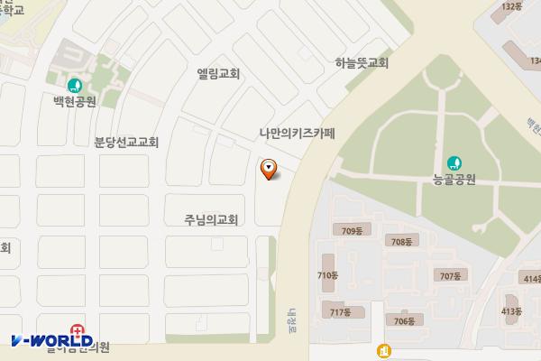 금성플라자 위치 지도 — 경기도 성남시 분당구 내정로 111