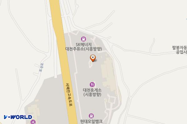 대천휴게소 (서울) 위치 지도 — 충청남도 보령시 주교면 서해안고속도로 200
