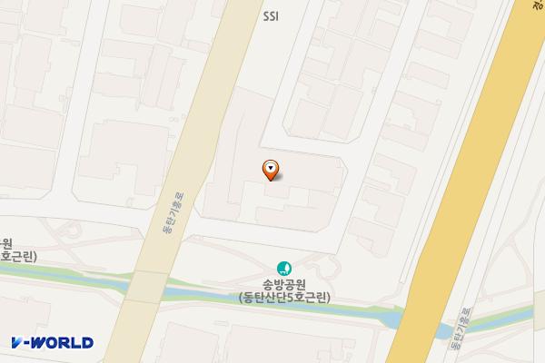 ㈜테크윙 위치 지도 — 경기도 화성시 동탄구 동탄산단6길 37