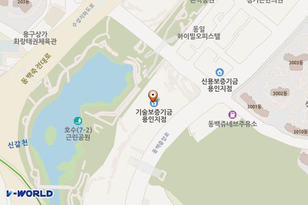동백문월드 위치 지도 — 경기도 용인시 기흥구 동백5로 22