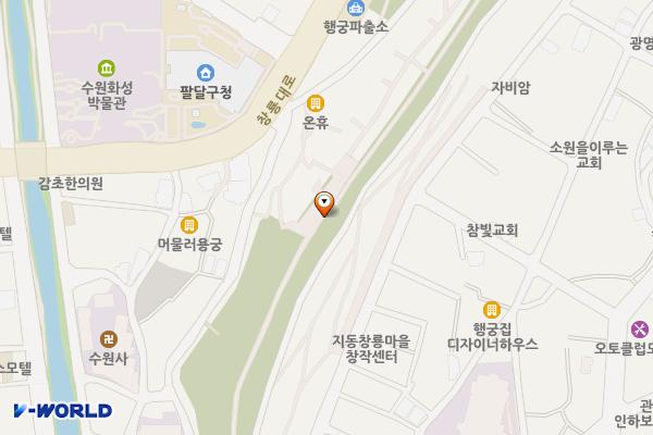 삼일공업고등학교 위치 지도 — 경기도 수원시 팔달구 매향동 10-22 삼일공고
