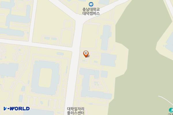 충남대학교-입학본부 위치 지도 — 대전광역시 유성구 대학로 99