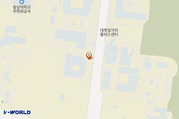 충남대학교-산학연교육연구관 위치 지도 — 대전광역시 유성구 대학로 99