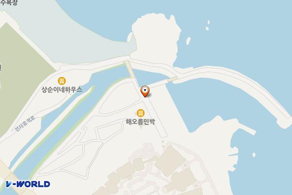 오산항주차장 위치 지도 — 강원특별자치도 양양군 손양면 오산리 1-4